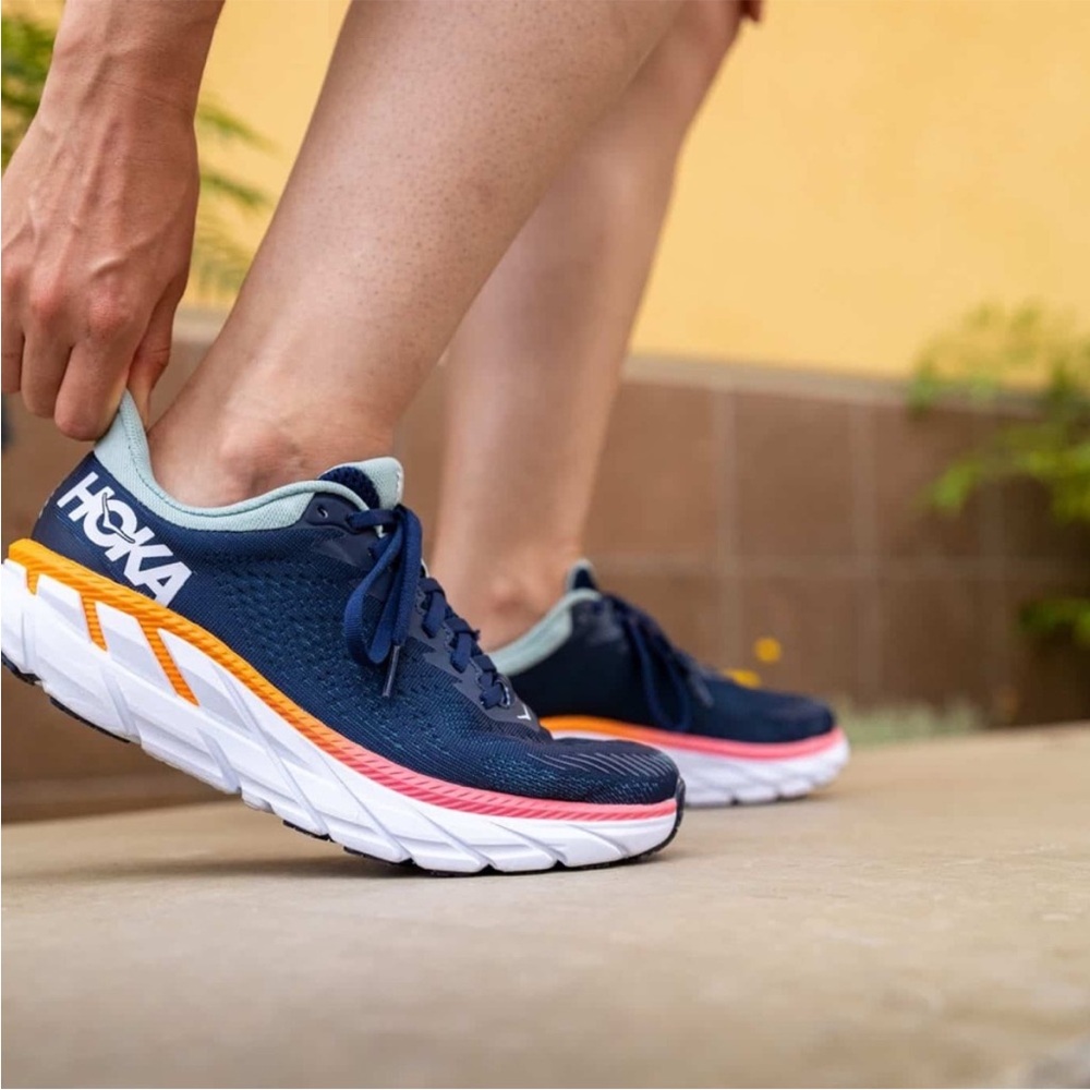 Hoka Blue Haze Clifton 7 Sneaker - Picture 2 of 13